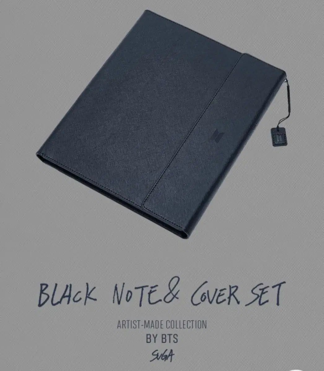 SUGA BLACK NOTE COVER SET Artist made by