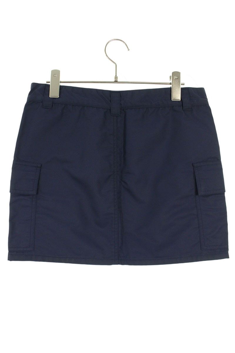 クロムハーツ クロスパッチ付ナイロンミニスカート レディース 26 ※12