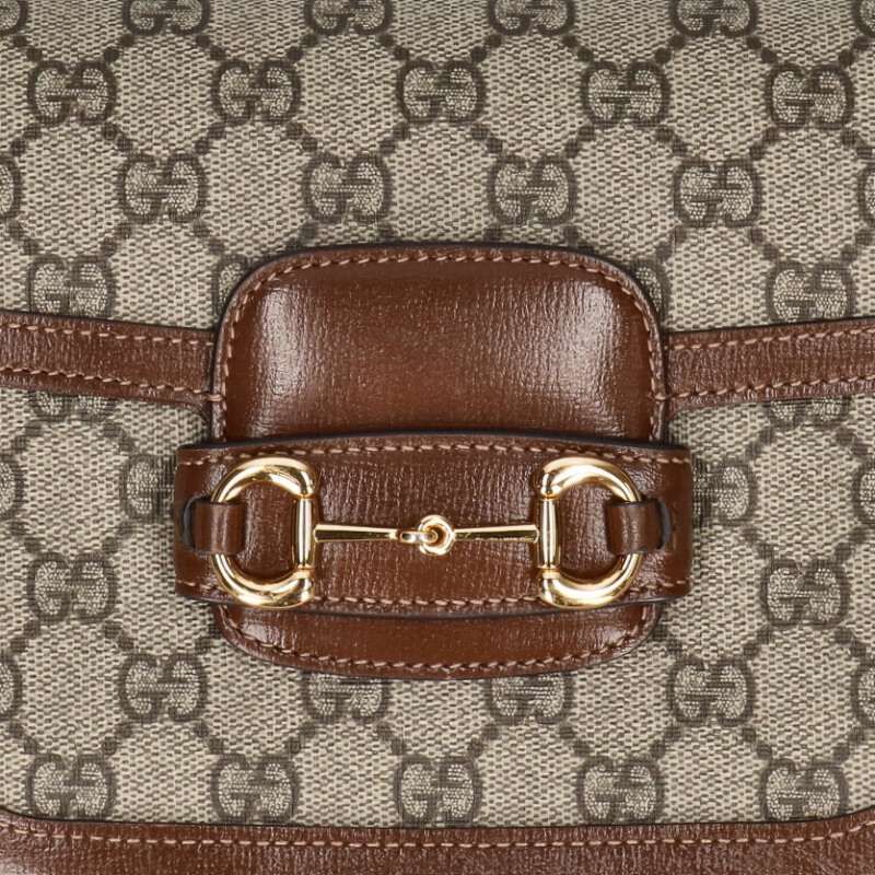 グッチ 658574 ホースビット 1955 GGスプリームPVC/レザーショルダー