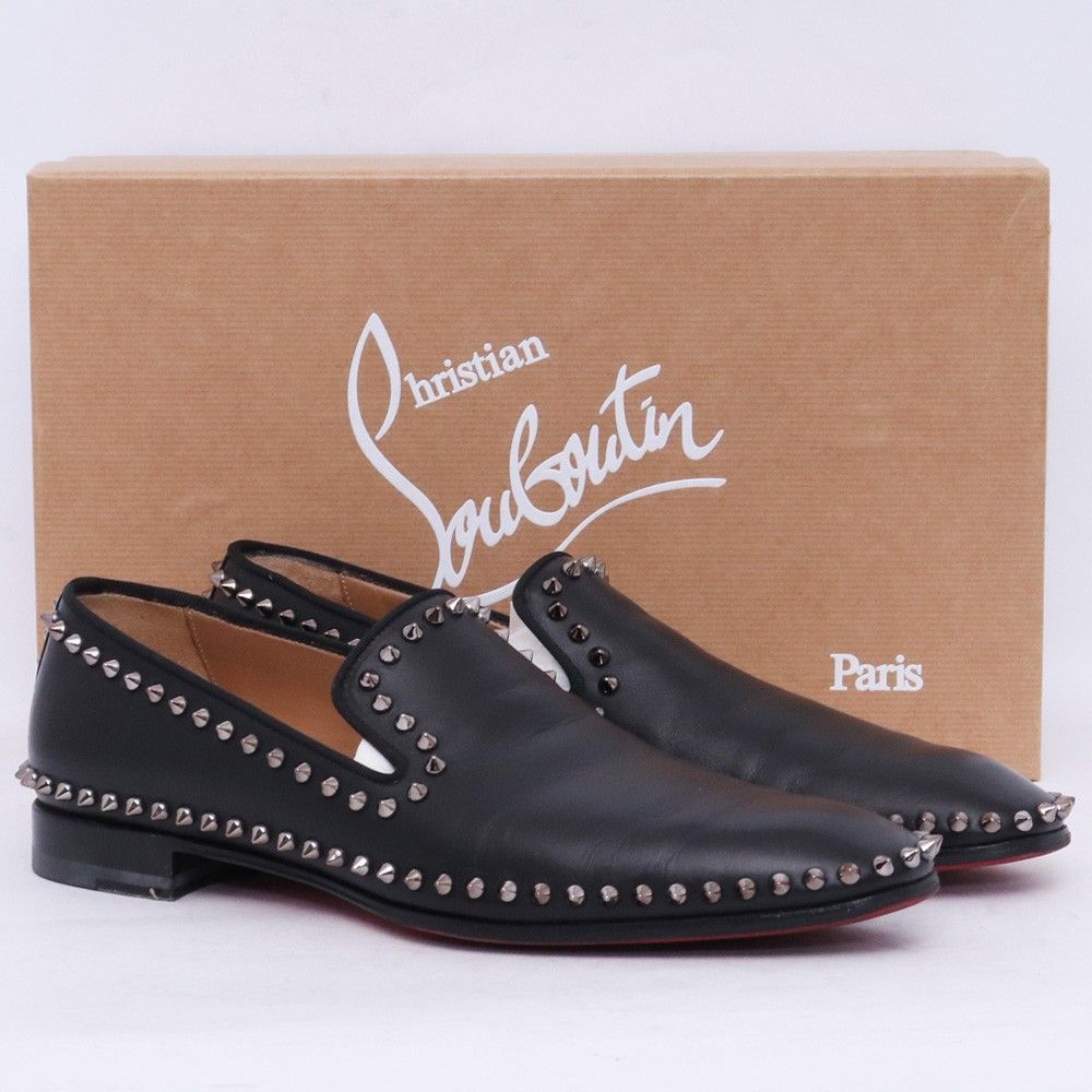 CHRISTIAN LOUBOUTIN ダンデライオン スパイクスタッズ レザー オペラ