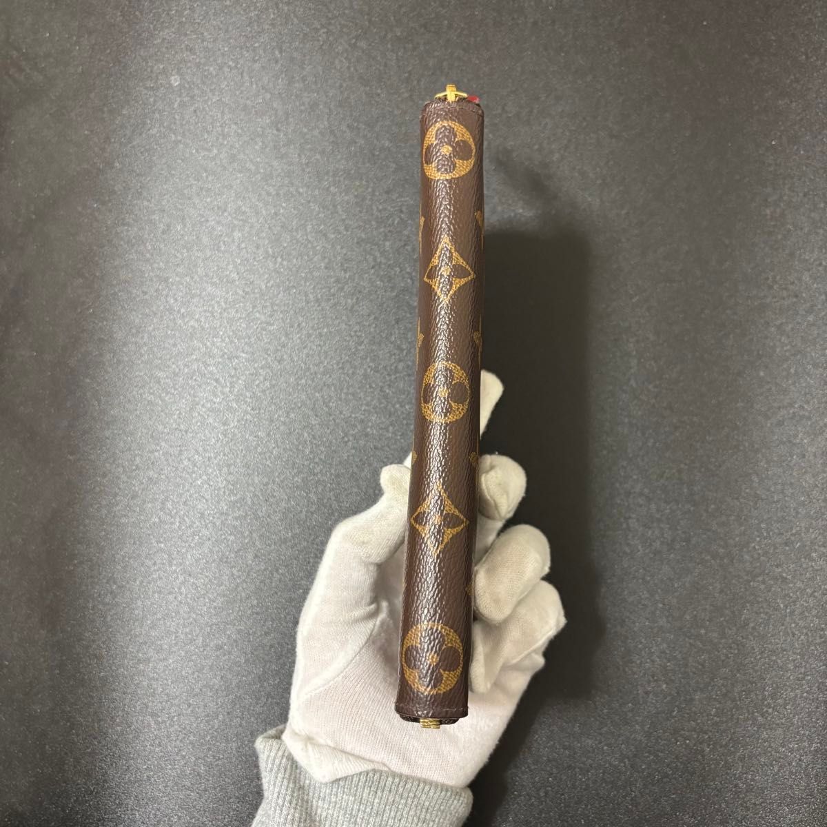 【美品】ルイヴィトン モノグラム ポルトフォイユ クレマンス 長財布 オレンジ v13 ポルトフォイユ クレマンス Louis Vuitton ルイ ヴィトン 長 財布