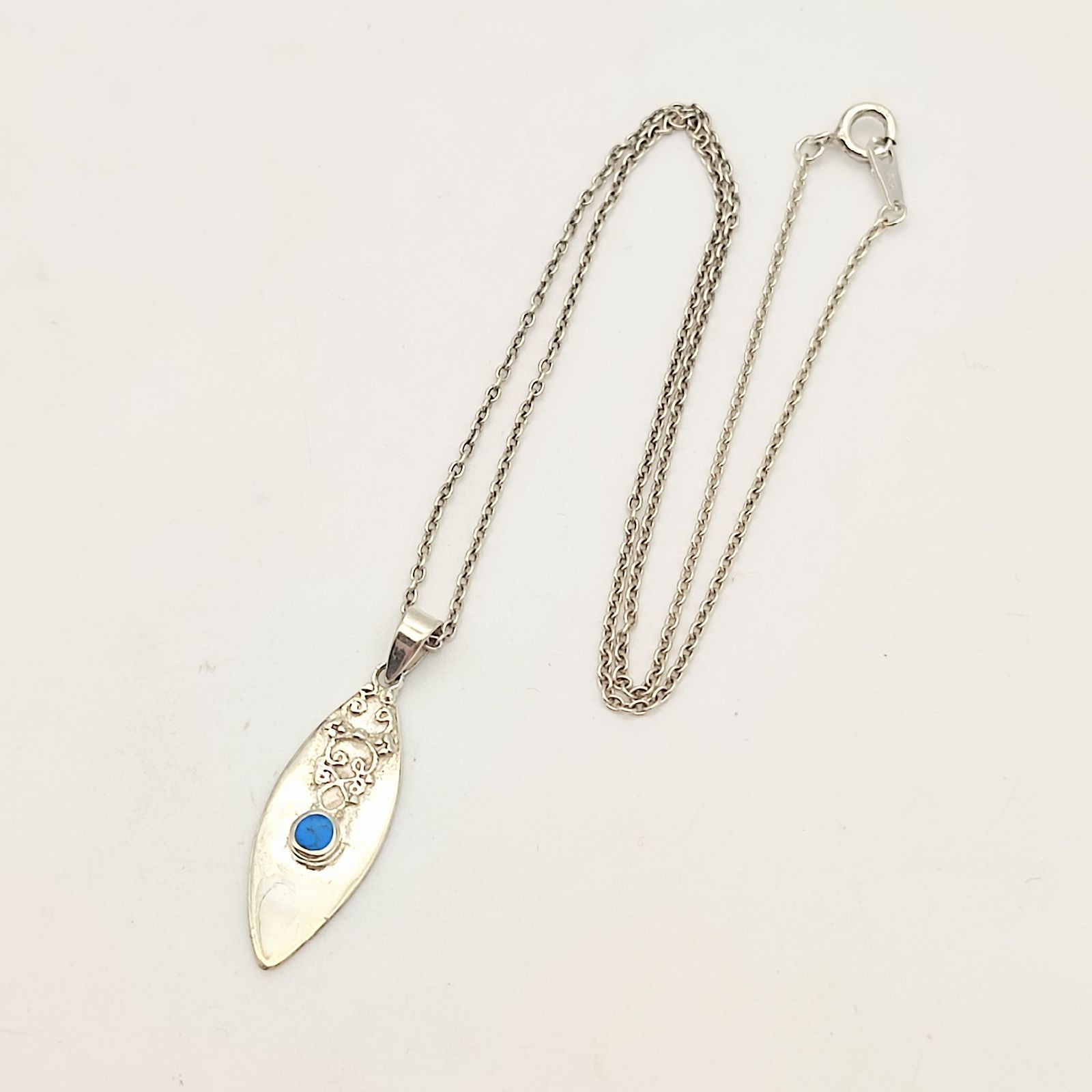 美品】ターコイズデザインネックレス SILVER シルバー925 - メルカリ