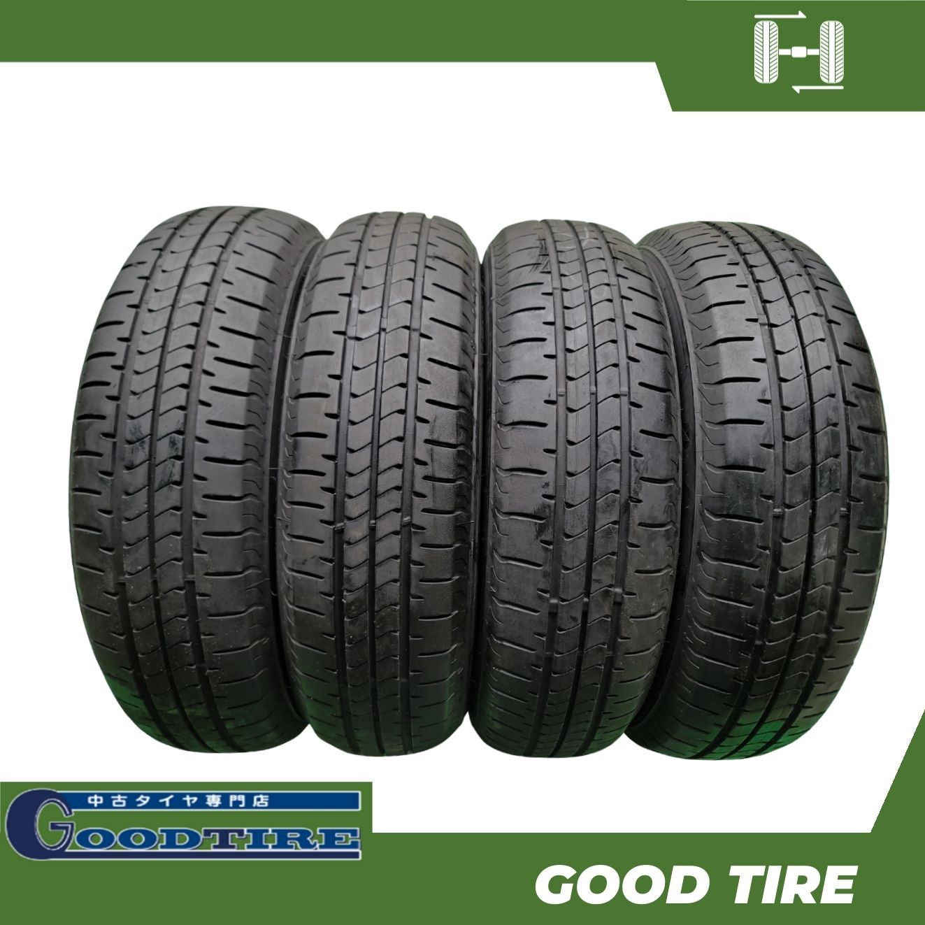 155/65R14 純正タイヤ新車取り外し(新品4本) 倉庫保管 軽自動車に 2026年最新】Yahoo!オークション -新車外し155の中古品・新品・未使用
