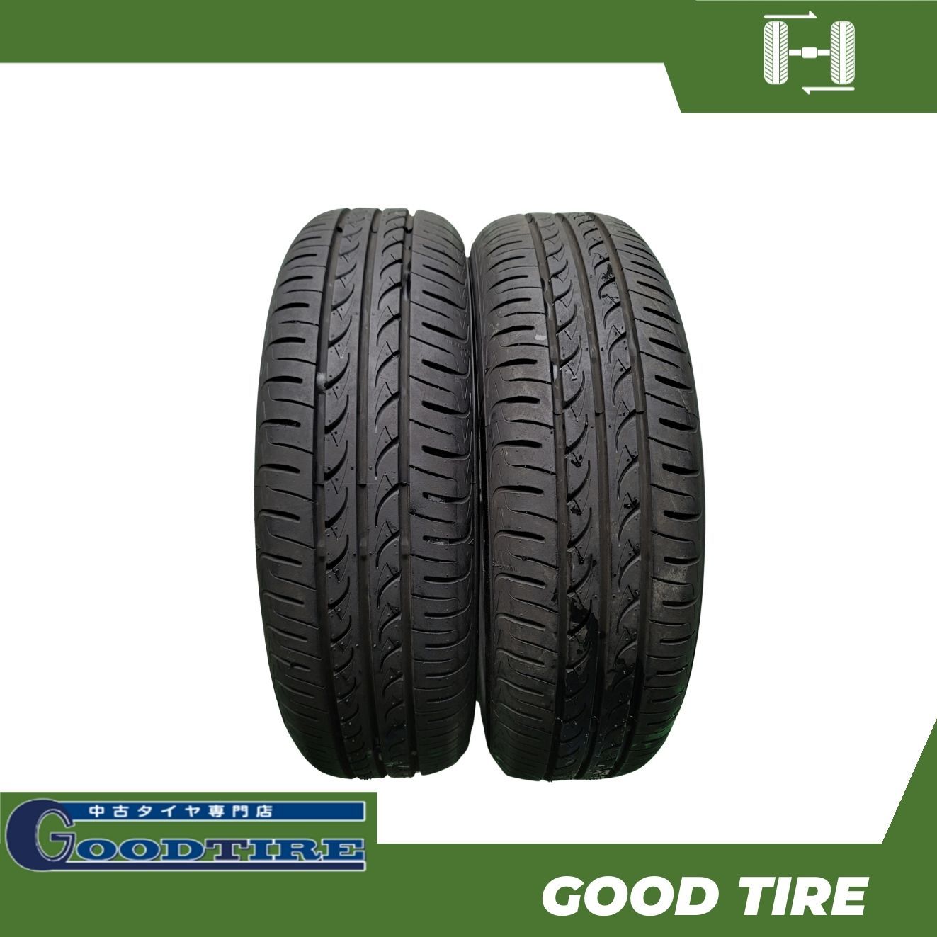 ヨコハマ BluEarth-RV 155/65R14 タイヤ　タント純正ホイール YOKOHAMA BluEarth-RV RV03CK 155/65R14 75H | タイヤの通販 販売と