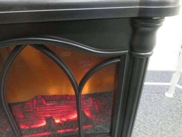 中古品 美品 DuraFlame デュラフレーム 暖炉電気ヒーター 電気ログ