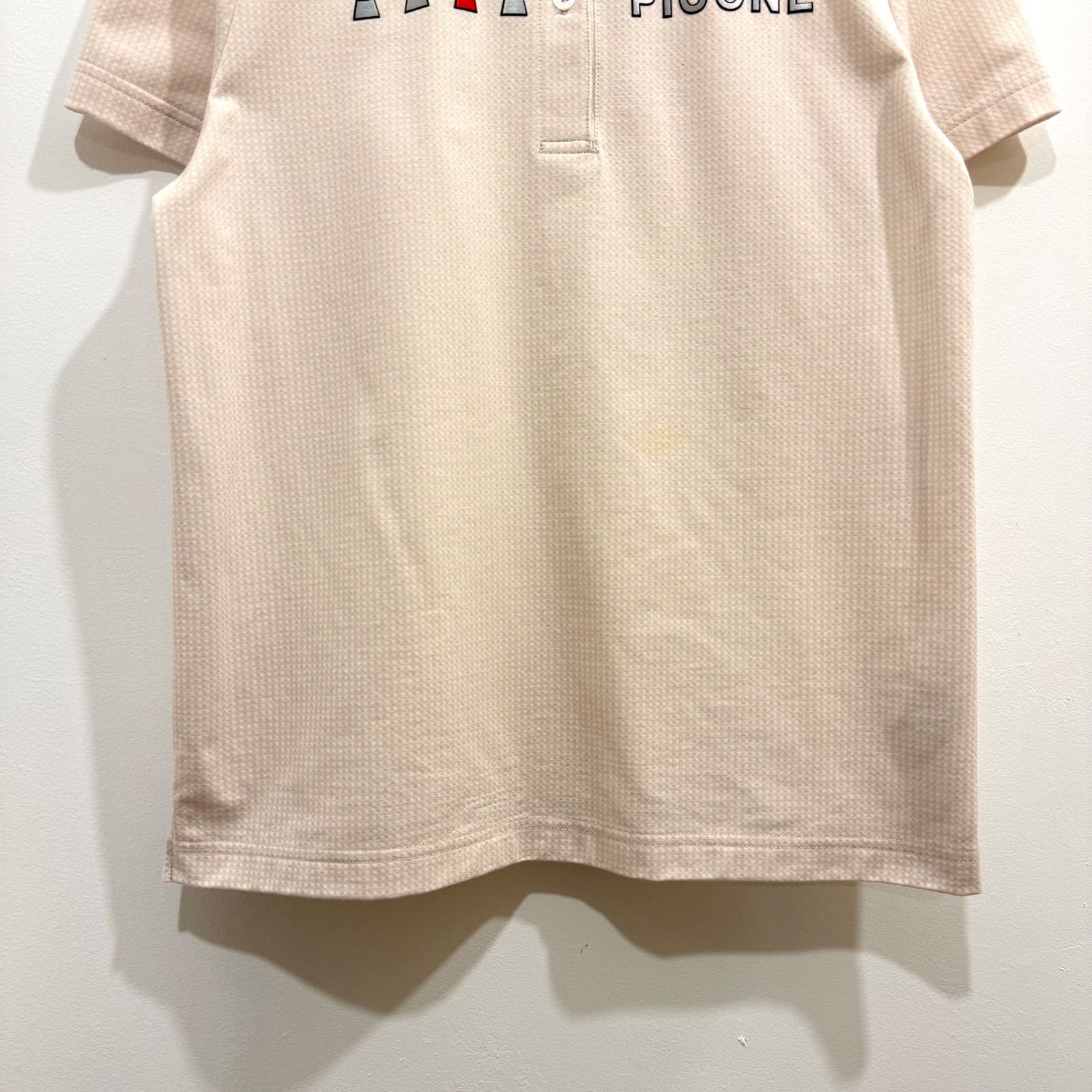 PICONE CLUB レディース ポロシャツ 半袖 UVカット チェック柄 ゴルフ