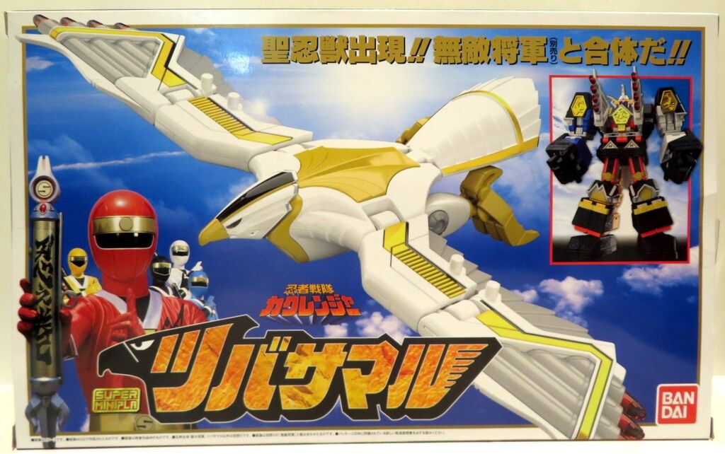 組立済 忍者戦隊カクレンジャー 隠代将軍 ミニプラ 希少 レア スーパーミニプラ 忍者戦隊カクレンジャー 五神合体 隠大将軍＆ツバサ