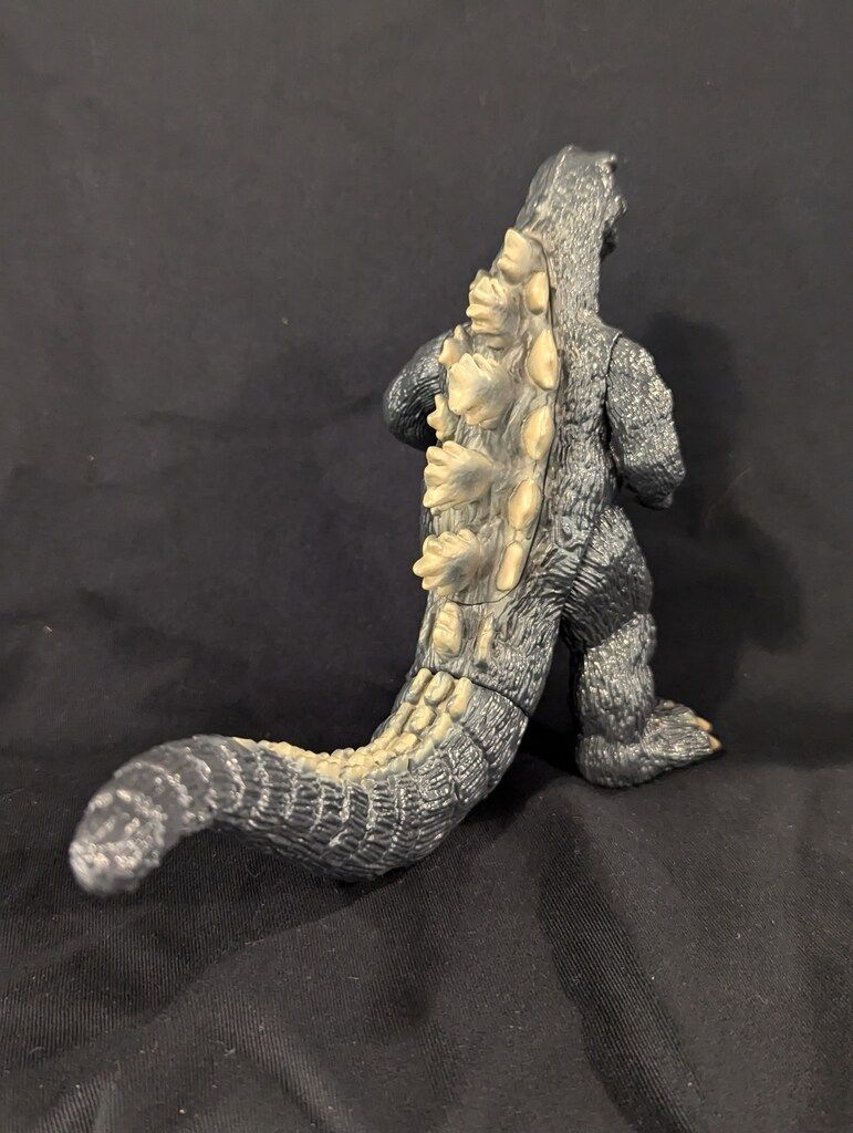 Y MSF ゴジラ 1971年 黒成型/茶 - メルカリ