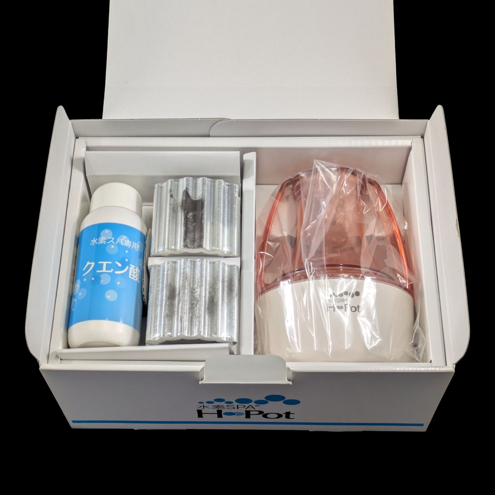 未使用品】水素SPA H-Pot (エイチポット) 水素水生成器 お風呂用 日本