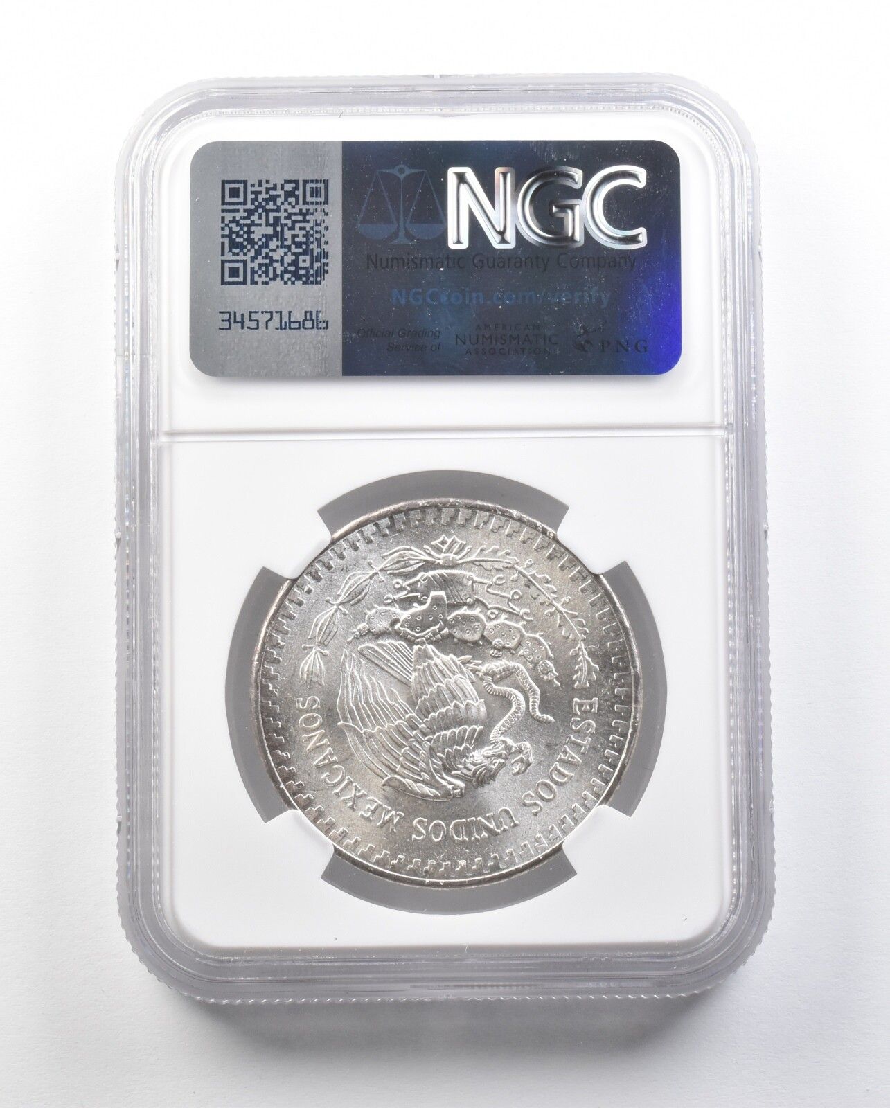 1983 Mo メキシコ 1 オンザ シルバー リベルタ ダブル ダイ リバース