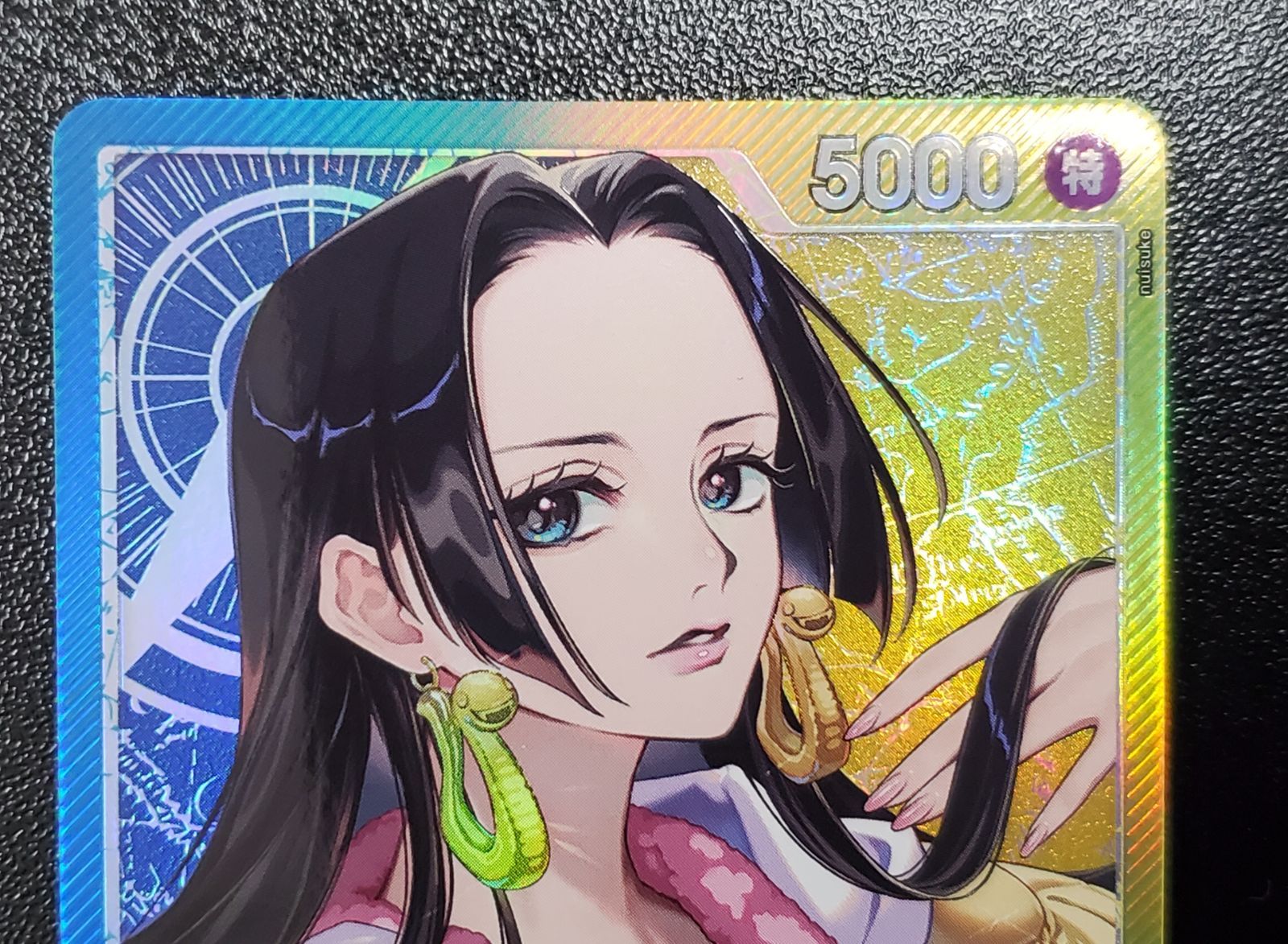 ワンピースカード 蒼海の七傑 ボア・ハンコック リーダーパラレル