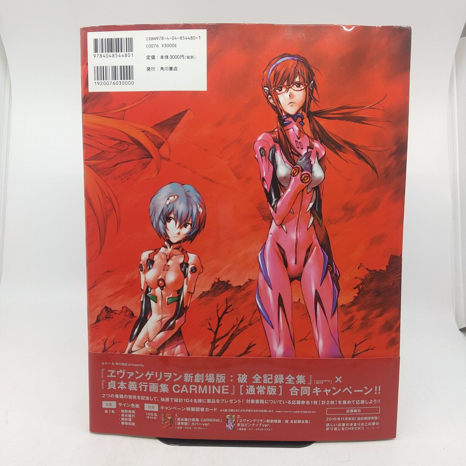 貞本義行画集 CARMINE カーマイン 通常版 YOSHIYUKI SADAMOTO 角川書店