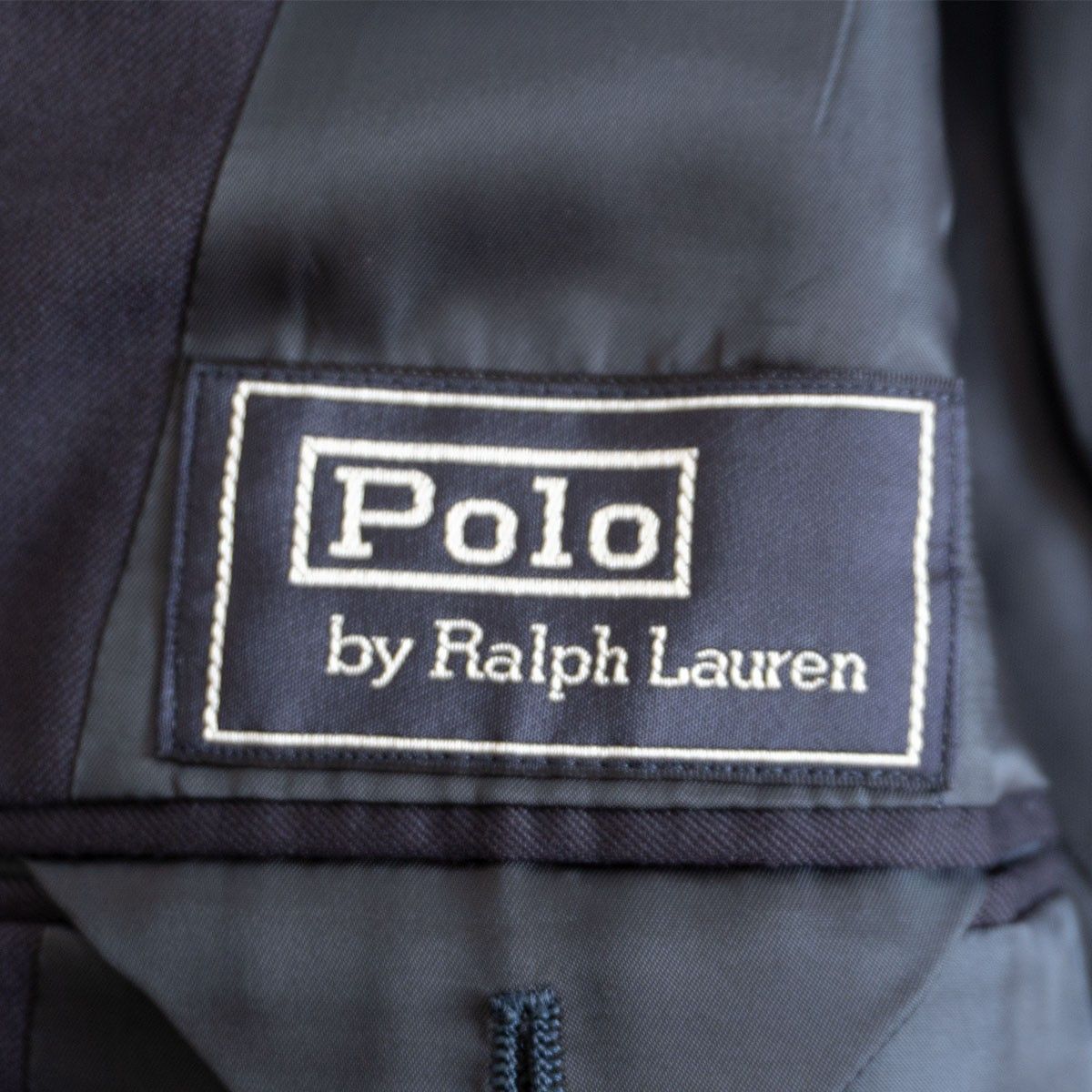 最高級品】POLO RALPH LAUREN【テーラードジャケット /紺ブレ】175 金