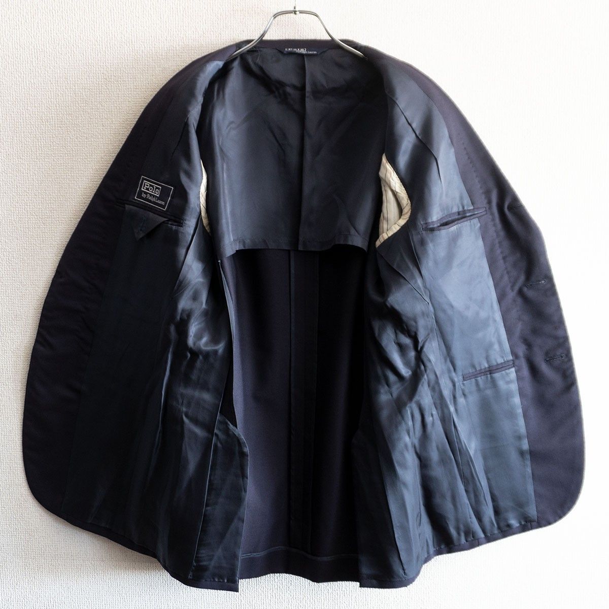 最高級品】POLO RALPH LAUREN【テーラードジャケット /紺ブレ】175 金