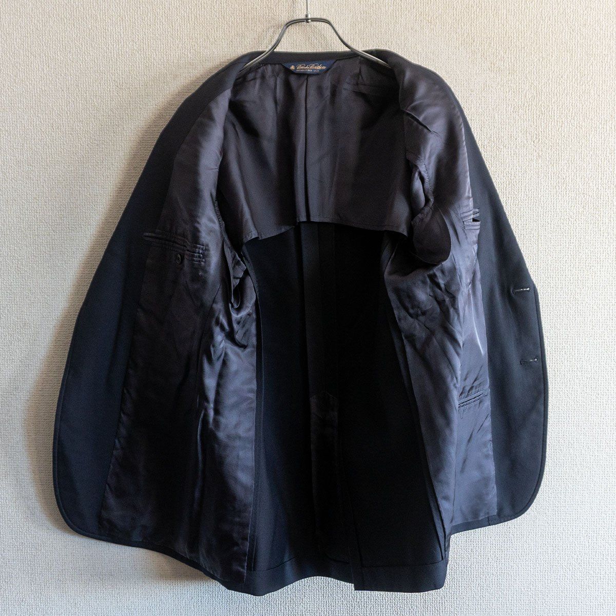 最高級品】BROOKS BROTHERS【テーラードジャケット /紺ブレ】38SHT 金