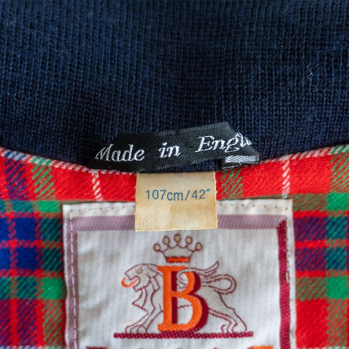 美品/カシミヤ混】BARACUTA 【G9 スウィングトップ ハリントン