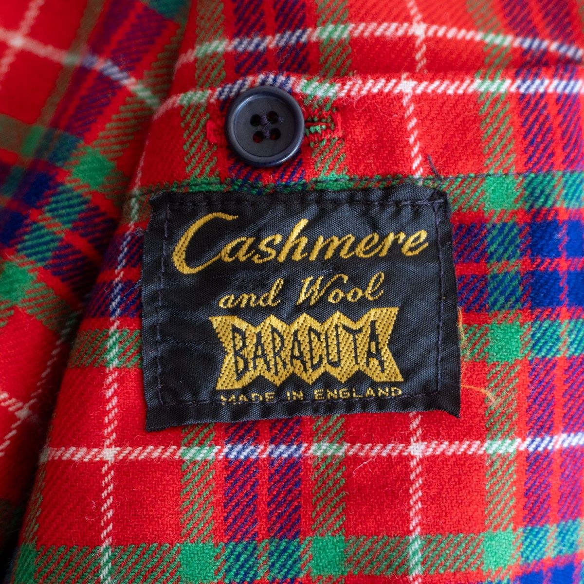 美品/カシミヤ混】BARACUTA 【G9 スウィングトップ ハリントン