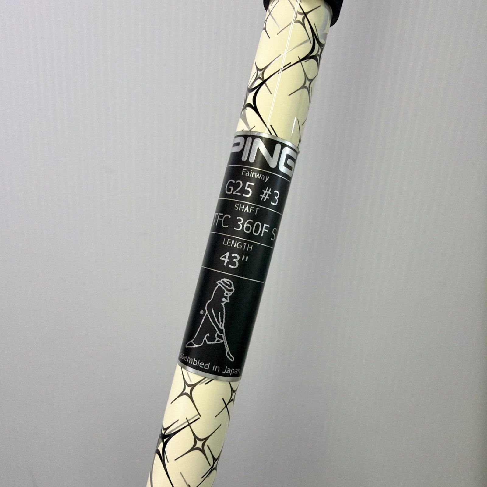 新品グリップ PING G25 3W 15度 フェアウェイウッド 純正カーボン