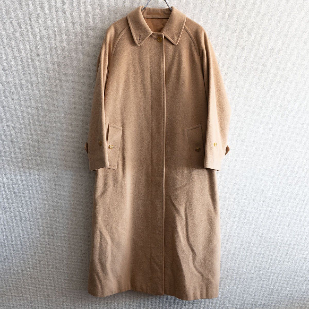 雰囲気抜群】 BURBERRYS 【カシミヤ ステンカラー ロングコート