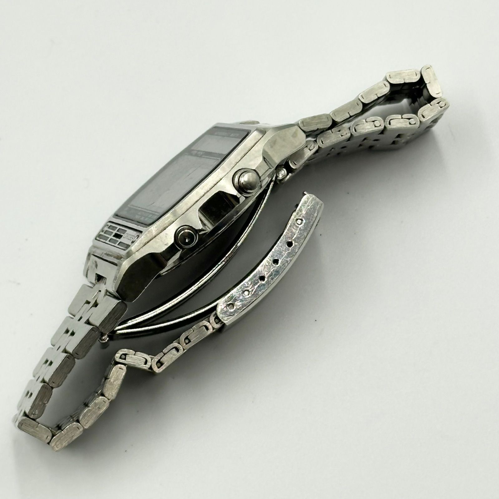 24時間以内発送・動作未確認】SEIKO セイコー 腕時計 Silver Wave A258 