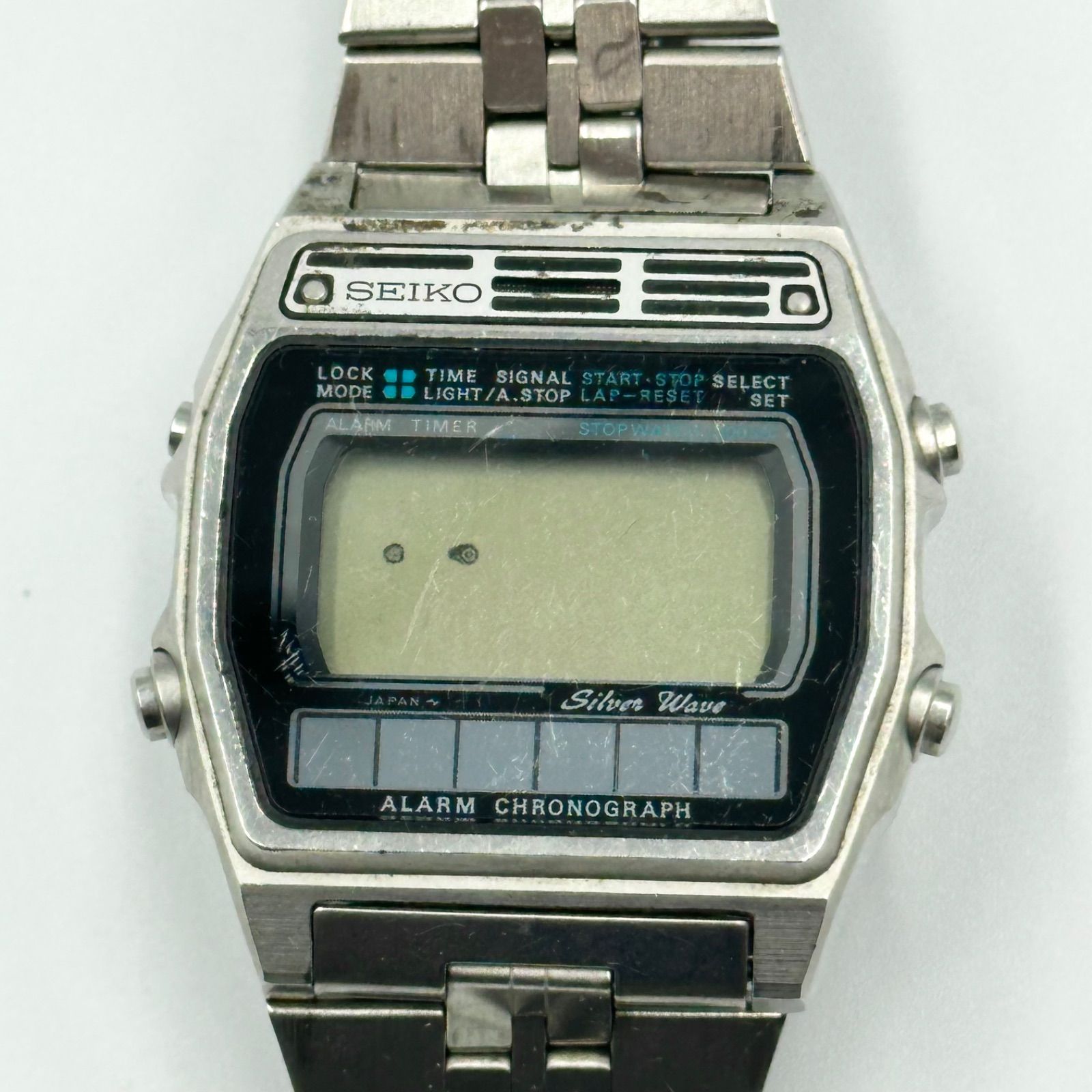 24時間以内発送・動作未確認】SEIKO セイコー 腕時計 Silver Wave A258