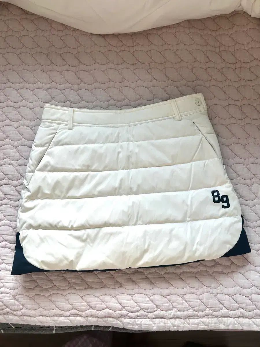 パーリーゲイツ ゴルフ キルティング ダウン スカート