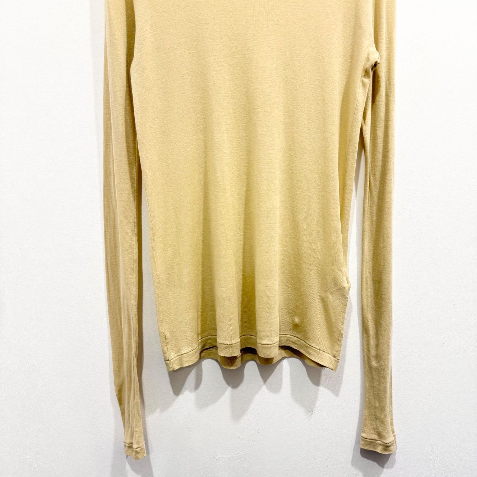 AURALEE オーラリー | 2022SS | GIZA SUPER HIGH GAUGE SHEER RIB L/S