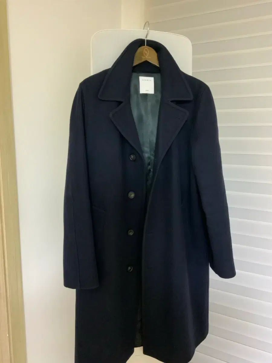 サンドロ ネイビー コート - メルカリ