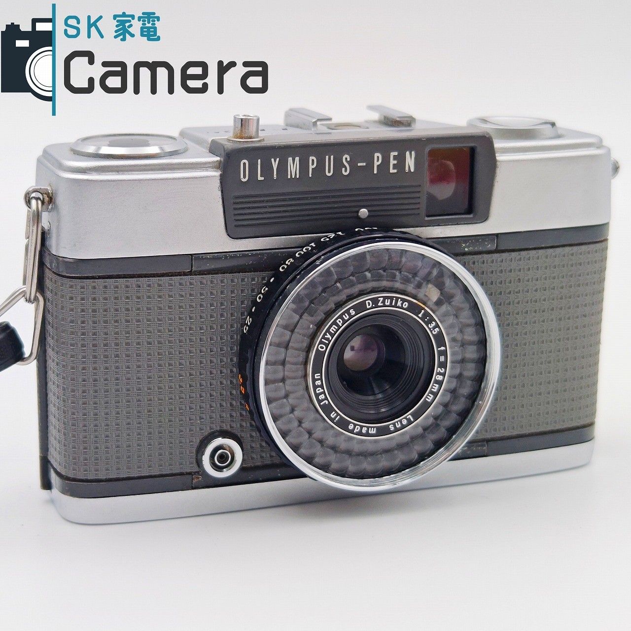 超美品 PEN EF D.ZUIKO 28 f3.5 モルト新品交換済 B457 超