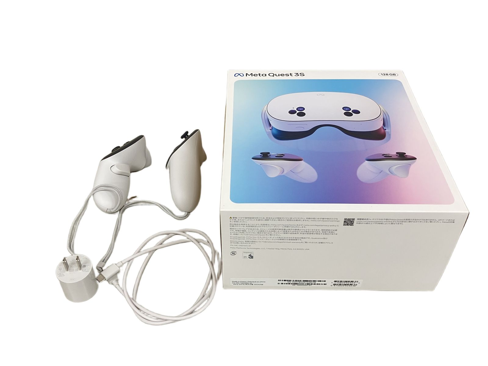 Meta Quest 3s メタクエスト 128GB VRヘッドセット ゲーム機 中古 美品