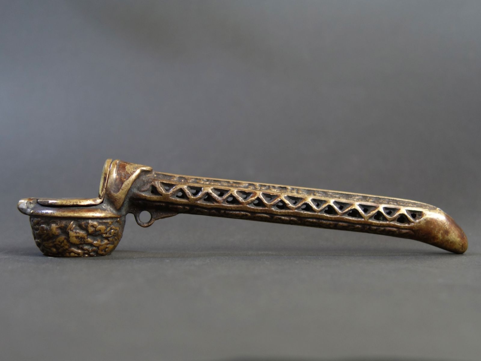 矢立 【 真鍮製 装飾 矢立 4点 】書道具 骨董 古美術 アンティーク