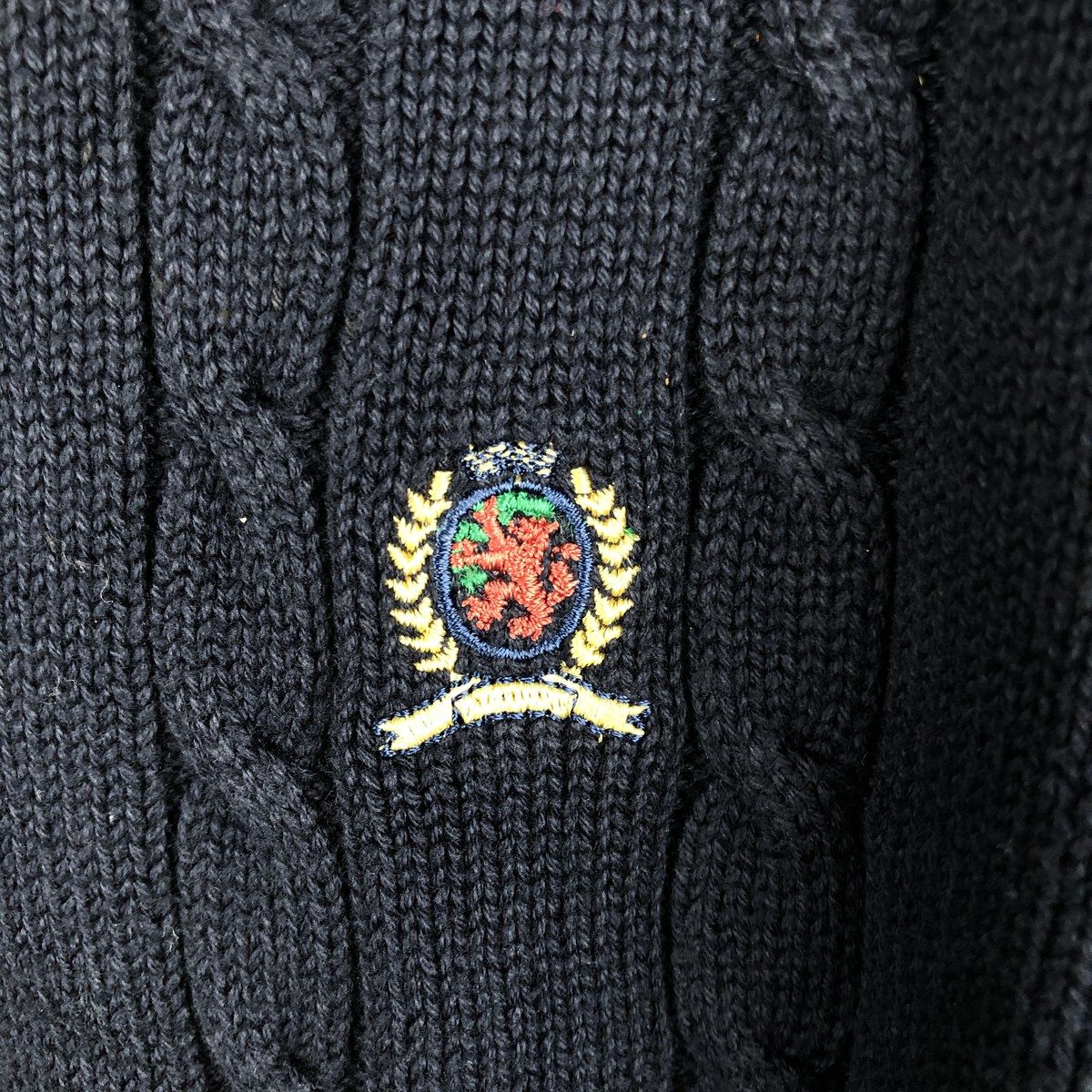 古着 90年代~ トミーヒルフィガー TOMMY HILFIGER ケーブル編み
