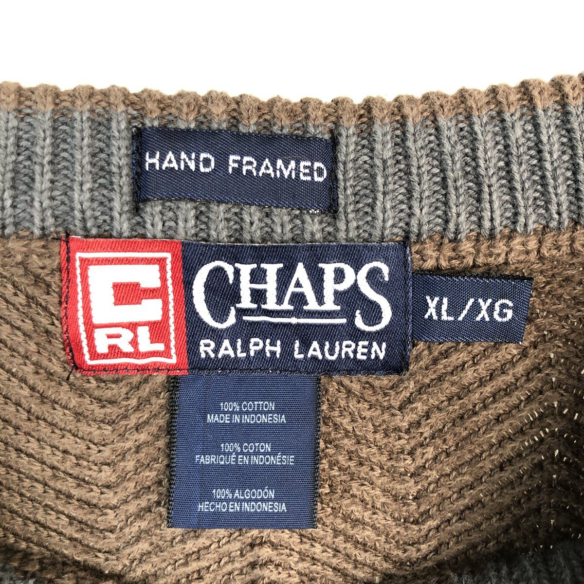 古着 ラルフローレン Ralph Lauren CHAPS チャップス ヘリンボーン