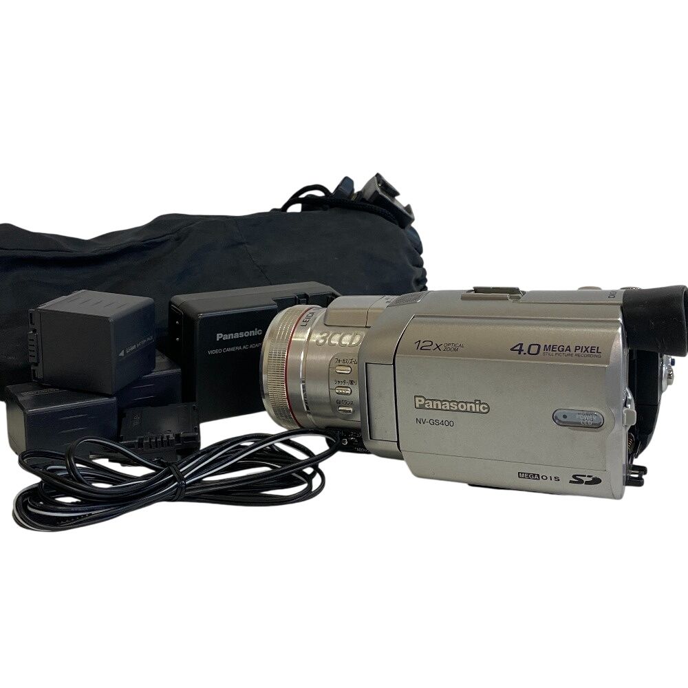 Panasonic miniDVビデオカメラ NV-GS400 ① Panasonic miniDVビデオカメラ NV-GS400 ① 概要 デジタルビデオカメラ