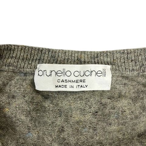ブルネロクチネリ BRUNELLO CUCINELLI ニットベスト Vネック カシミヤ