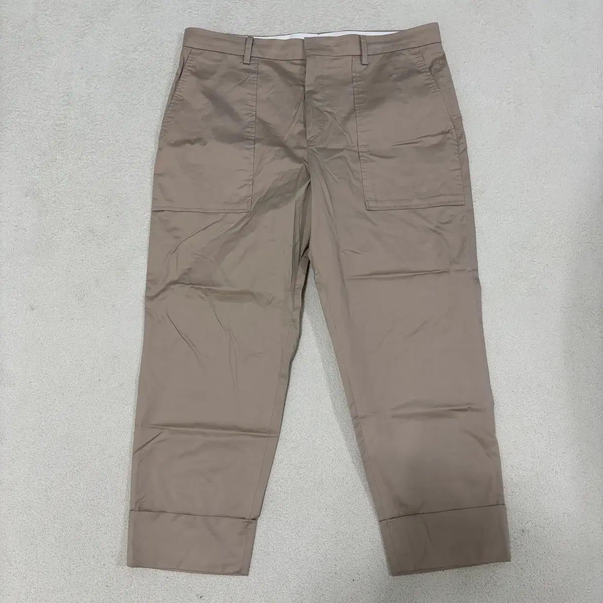 50 ウーヨンミ クロップドターンアップ カーゴ パンツ 1119 1