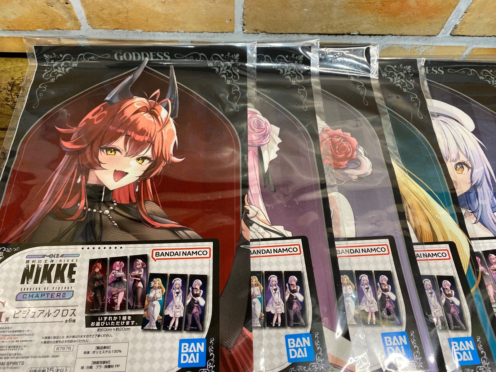未開封】一番くじ 勝利の女神：NIKKE CHAPTER6 G賞 ビジュアルクロス