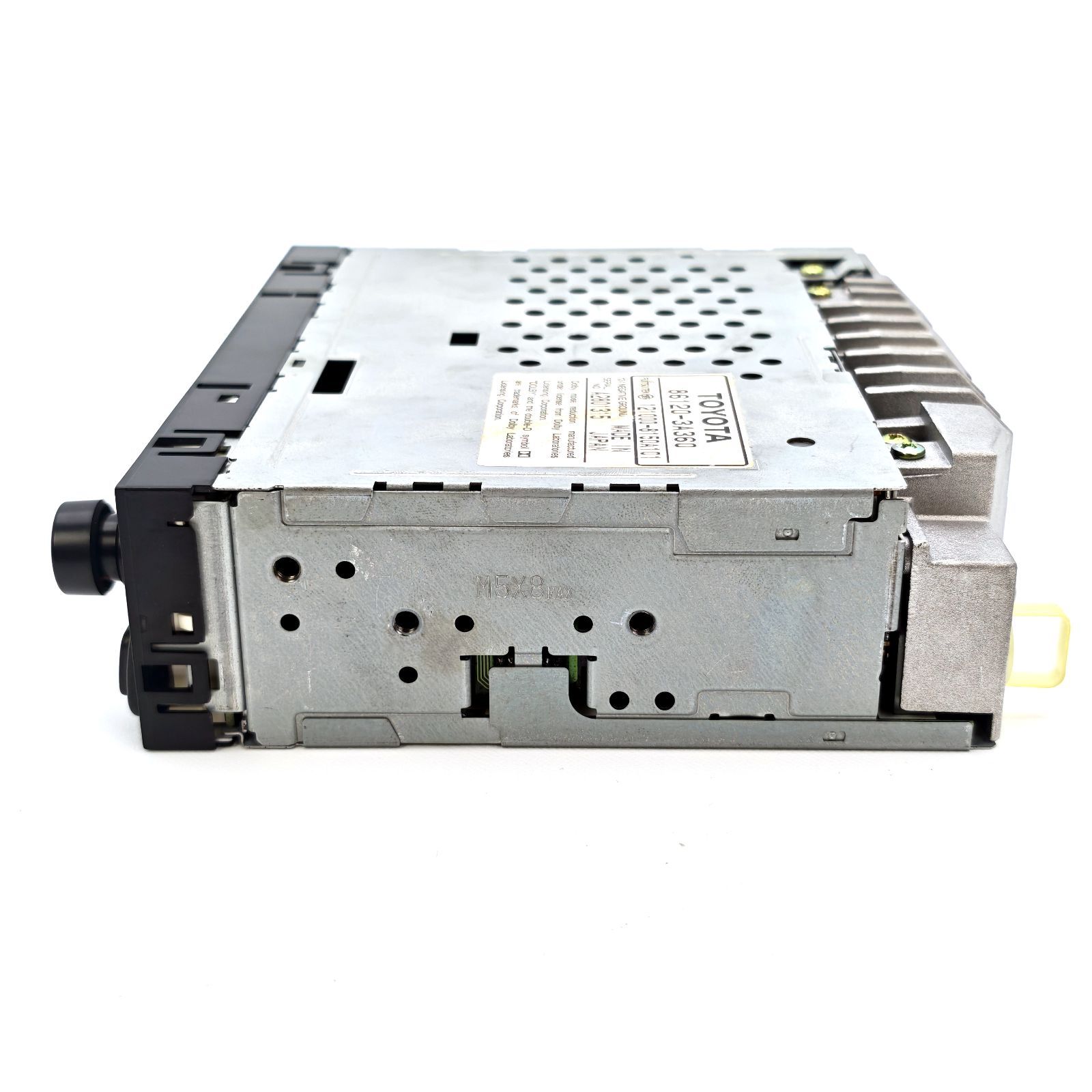TOYOTA トヨタ自動車 純正 1DIN AM/FMラジオ カセットデッキ 86120