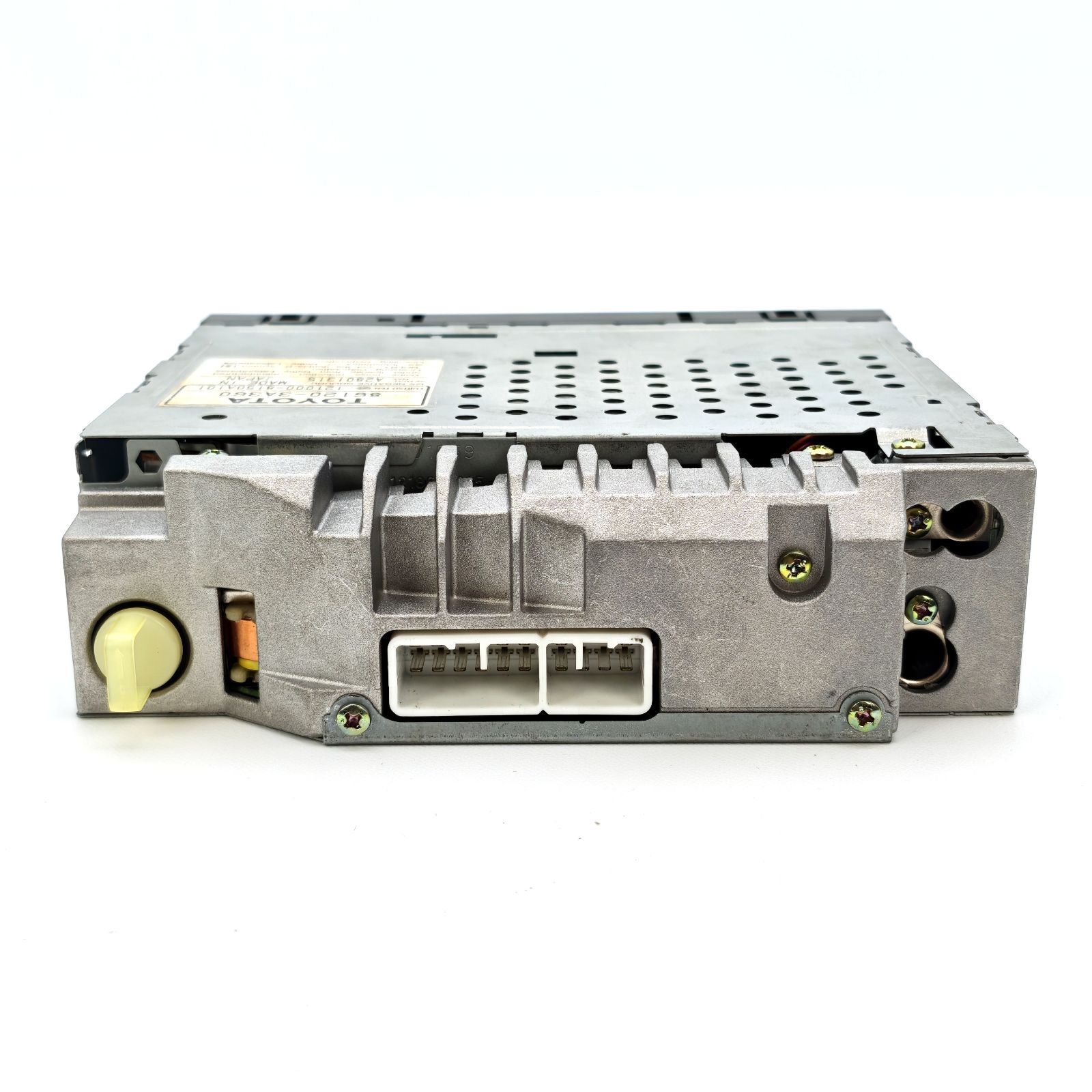 TOYOTA トヨタ自動車 純正 1DIN AM/FMラジオ カセットデッキ 86120