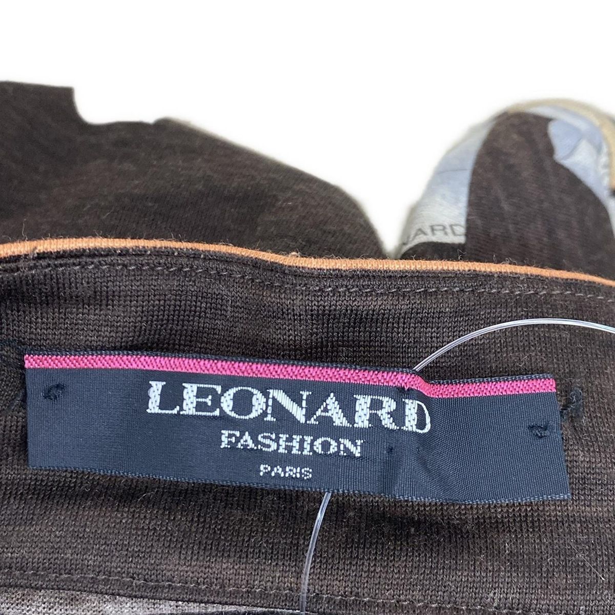 LEONARD(レオナール) 長袖シャツブラウス サイズL レディース - ダーク 