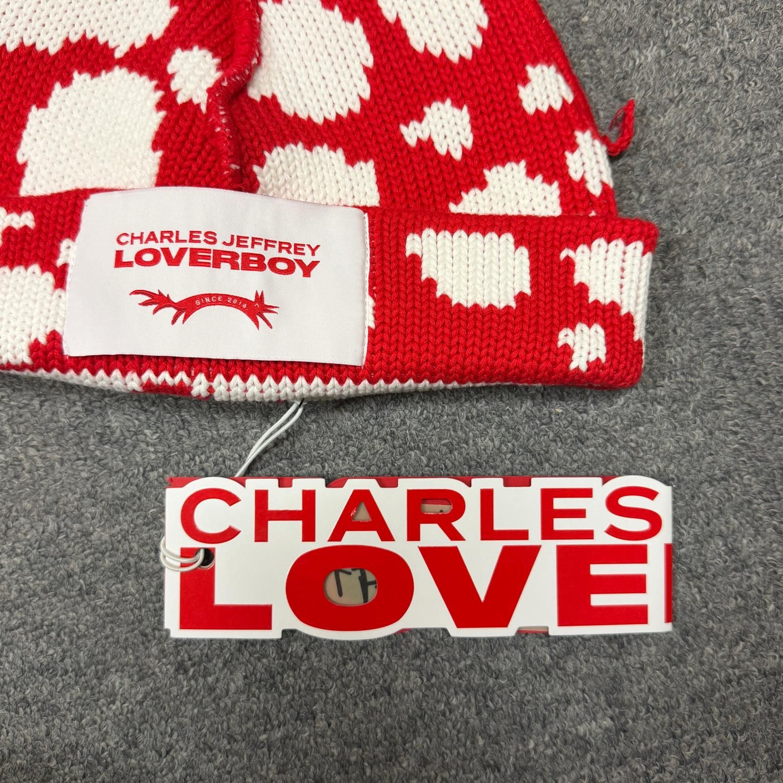 参考上代24200円 未使用 CHARLES JEFFREY LOVERBOY LOVERBOY BEANIE