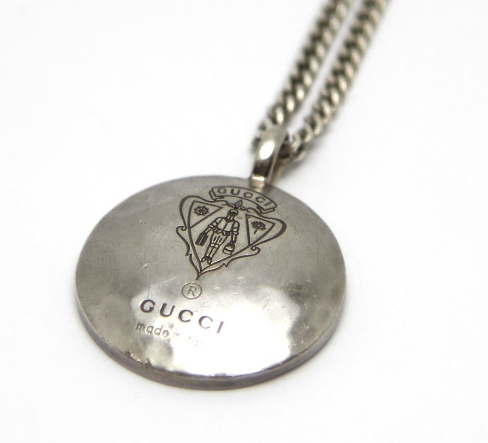 楠本質店/元住吉】グッチ GUCCI シルバー925 クレスト ネックレス 約