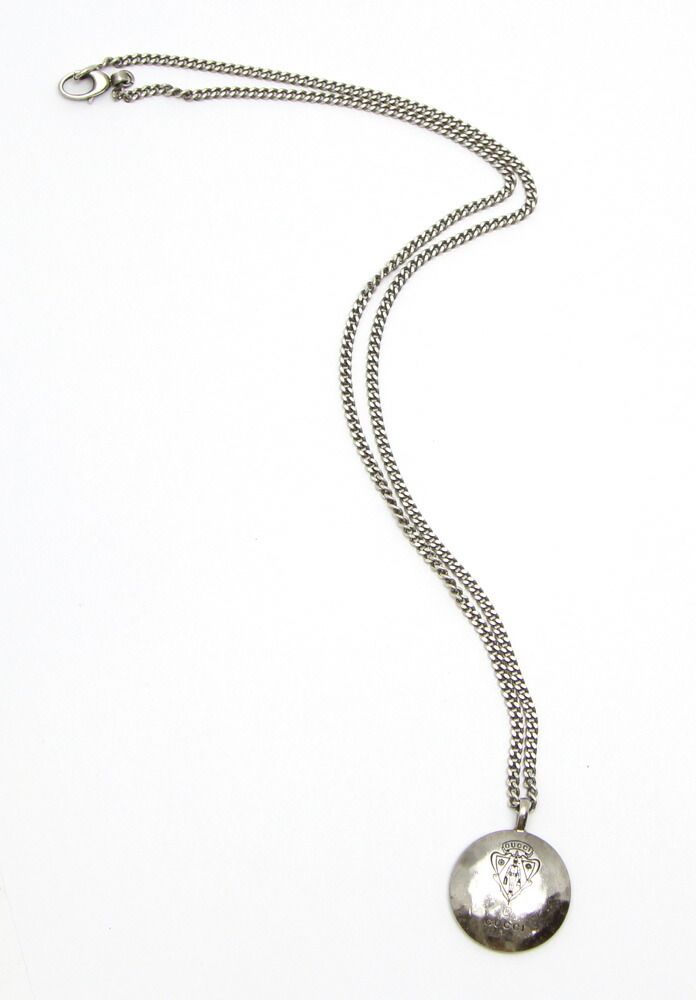 楠本質店/元住吉】グッチ GUCCI シルバー925 クレスト ネックレス 約