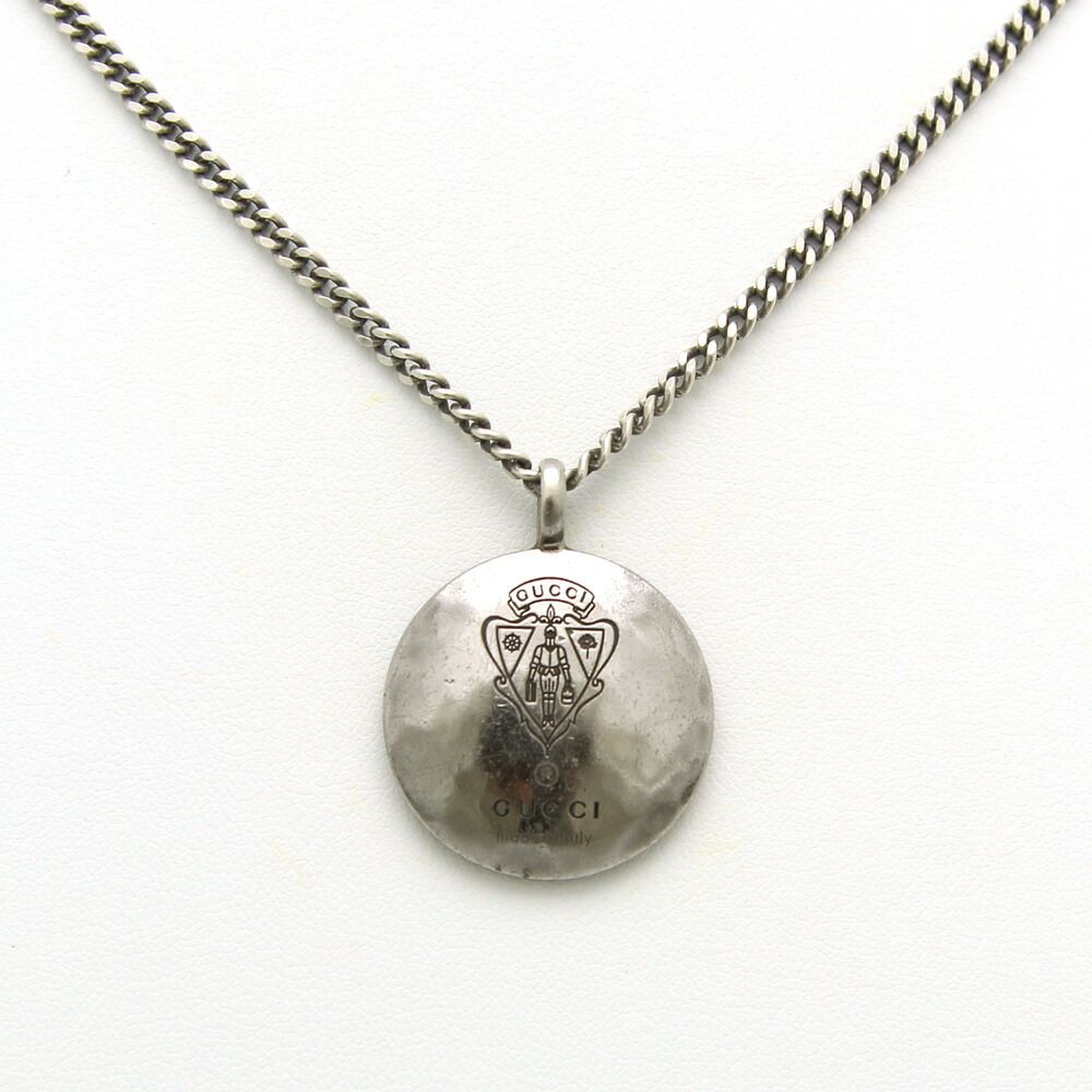 【極美品】GUCCI クレスト　ネックレス 楠本質店/元住吉】グッチ GUCCI シルバー925 クレスト ネックレス 約