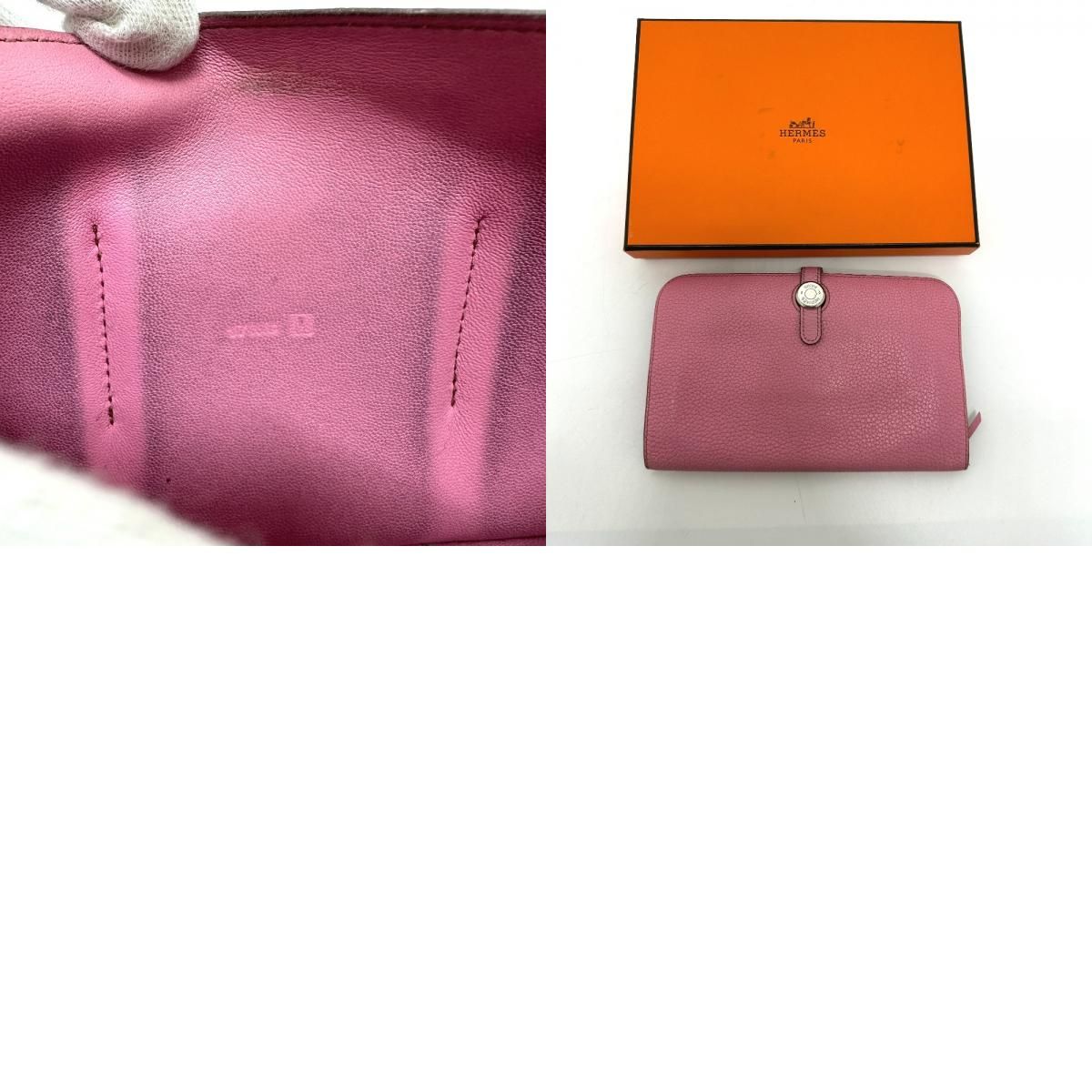 HERMES エルメス 長財布 ドゴンGM ドゴン GM トリヨンクレマンス 