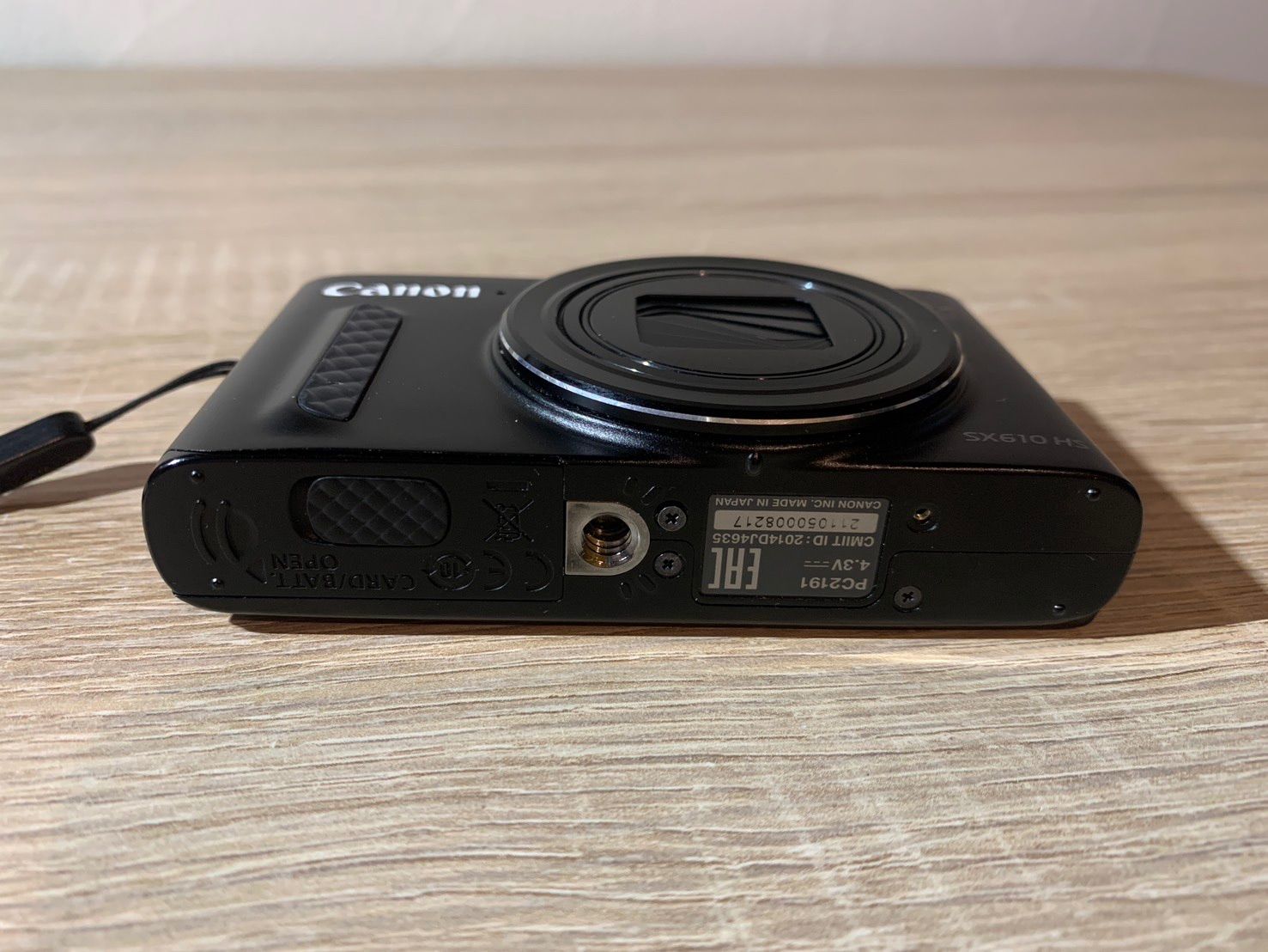 7433 Canon PowerShot SX610 HS ブラック ジャンク品 - メルカリ