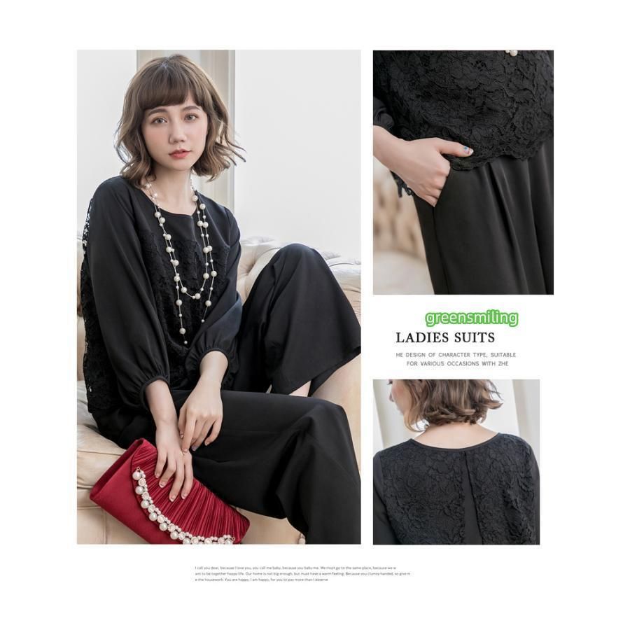 パンツドレス 二次会 フォーマル オフィスカジュアル お宮参り 披露宴