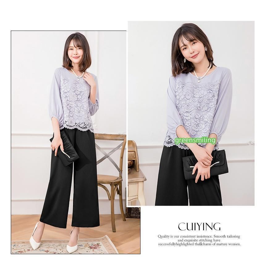 パンツドレス 二次会 フォーマル オフィスカジュアル お宮参り 披露宴