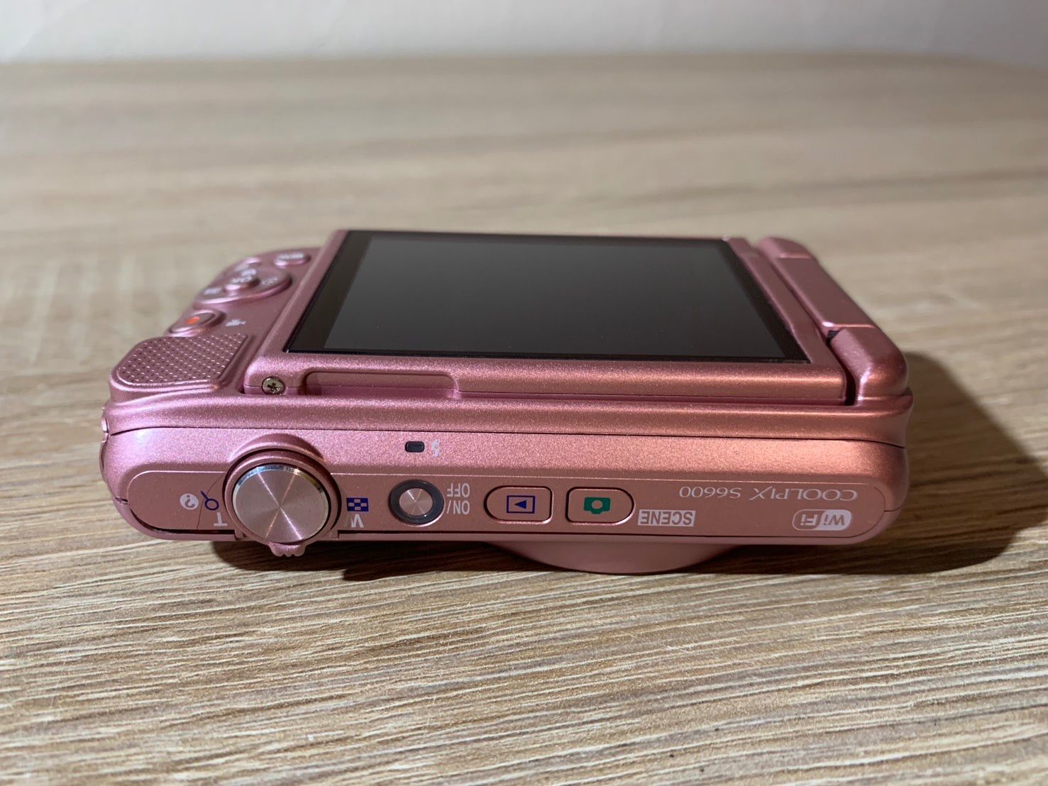 7434 Nikon COOLPIX S6600 ピンク 動作確認済み バッテリー付属 美品