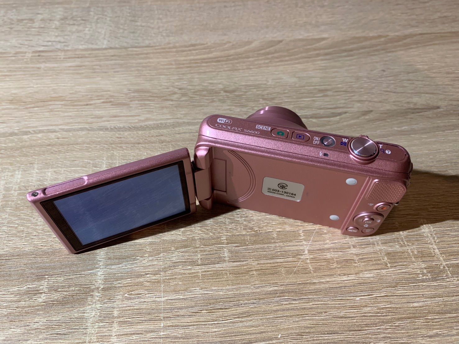 7434 Nikon COOLPIX S6600 ピンク 動作確認済み バッテリー付属 美品